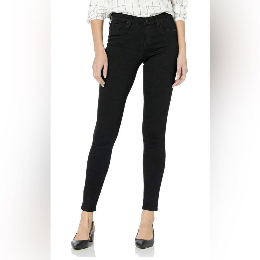 Jessica Simpson- Kiss me super skinny- black faded jeans